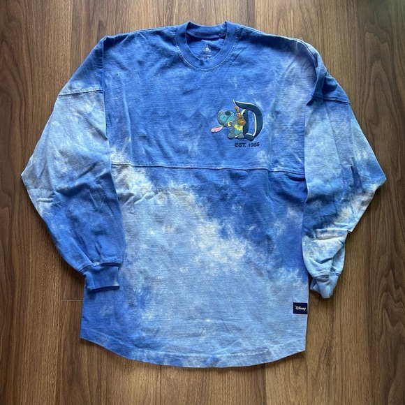 Disney Tops - Disneyland Spirit Jersey Shirt Womens XS Stitch Disneyland‎ Resort Tie Dye